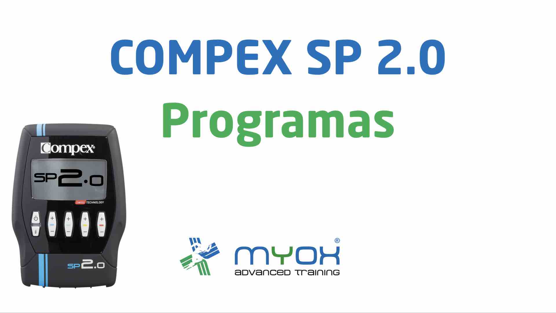 Compex SP 2.0  Electrónica Electroestimulador muscular Compex