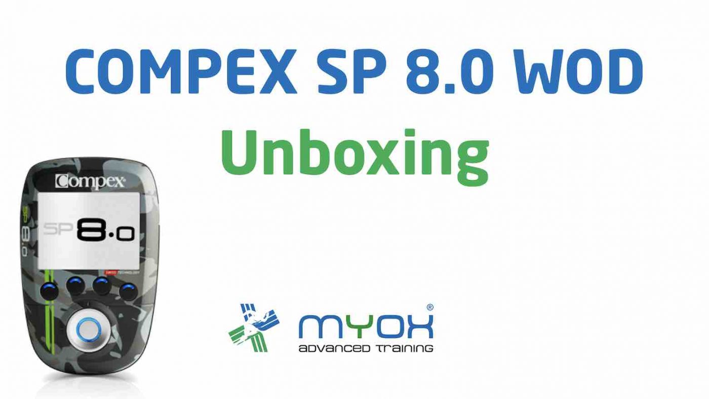 Compex SP 8.0 WOD, unboxing del producto -  ®