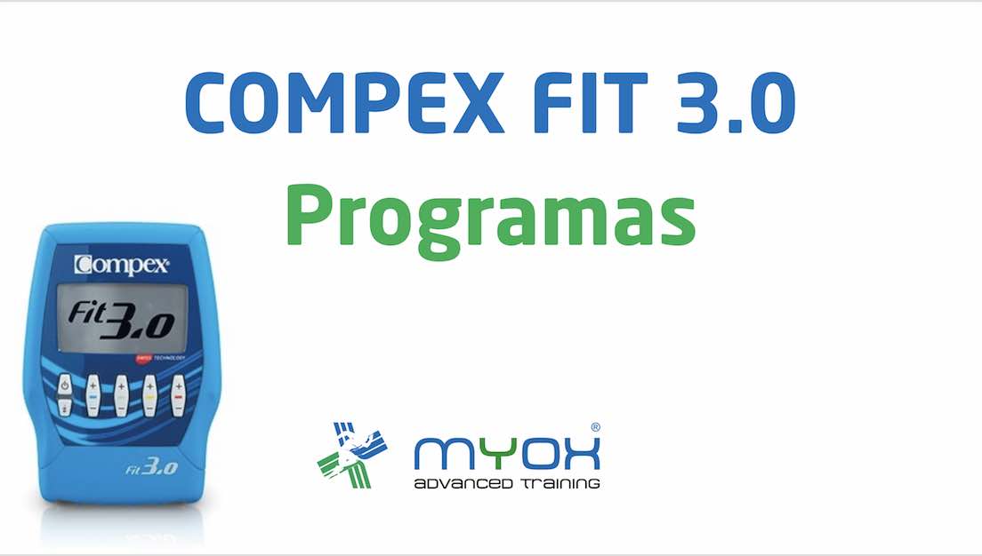 Programas del Compex Fit 3.0 -  ®