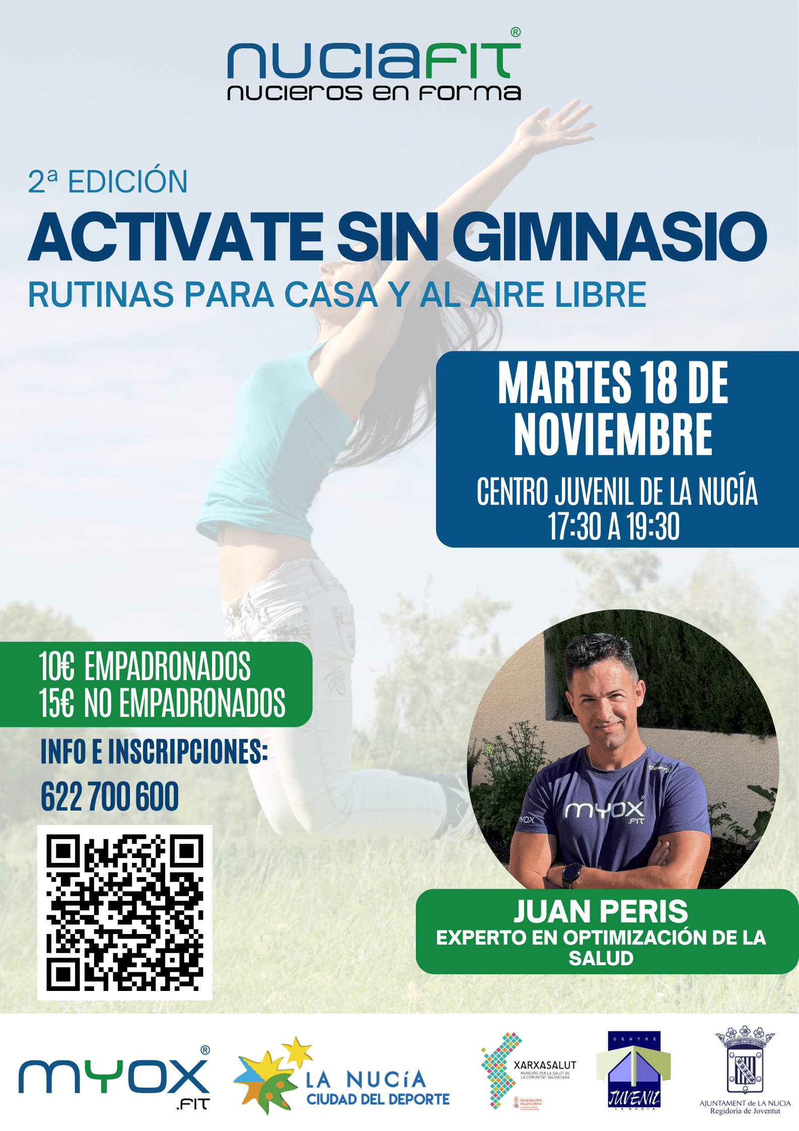 ACTIVATE SIN GIMNASIO NUCIAFIT 18 NOV