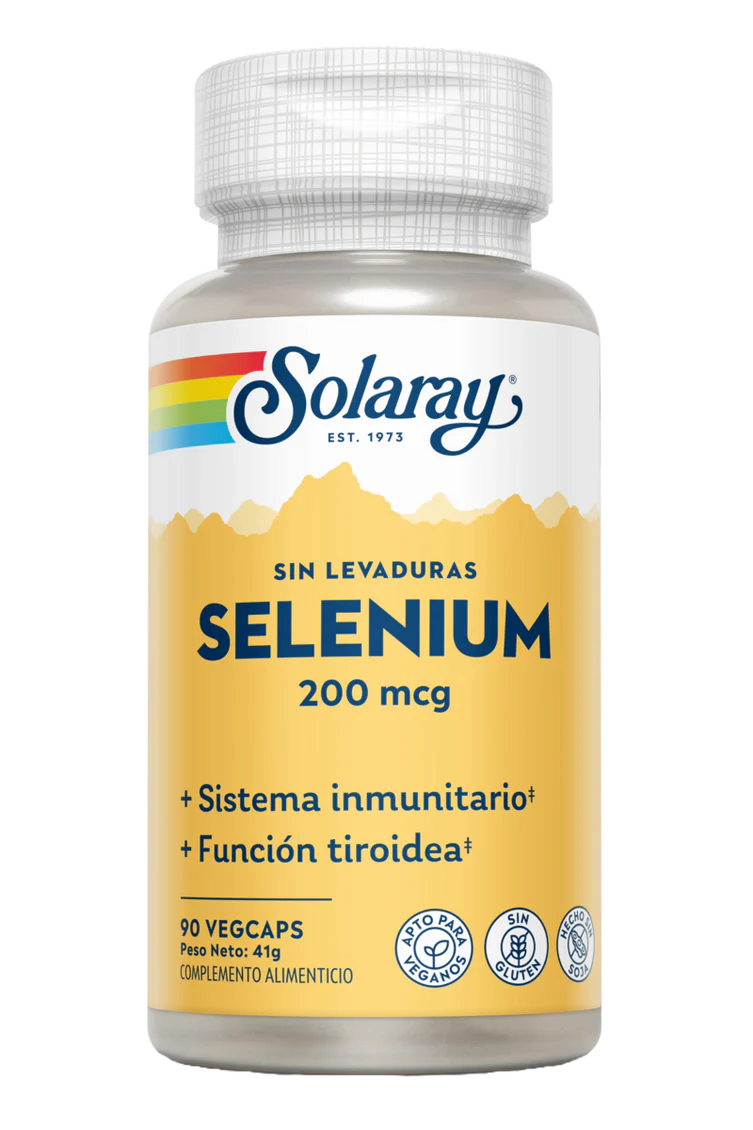 Selenio 200 mcg de Solaray en Myox