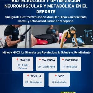 ELECTROESTIMULACION MUSCULAR HIPOXIA INTERMITENTE FOTOBIOMODULACIUON DEPORTE