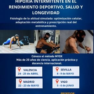 CURSO PRESENCIAL HIPOXIA INTERMITENTE CON MYOX INSTITUTE