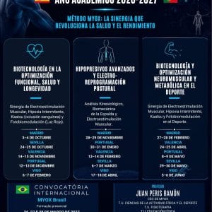 cursos myox biotecnologia, electroestimulación, hipoxia y fotobioestimulación